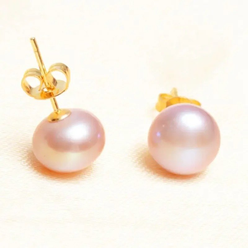 boucle d'oreille perle de culture or
