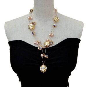 collier perle de culture or