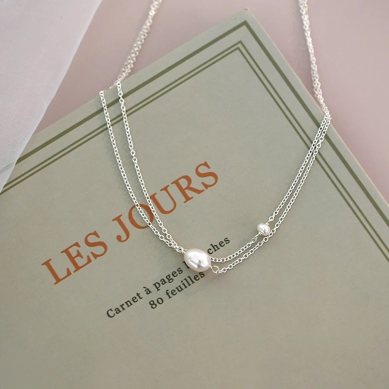 collier en perle de culture véritable