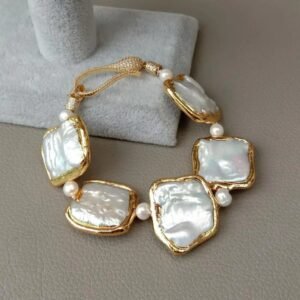 bracelet avec perle de culture