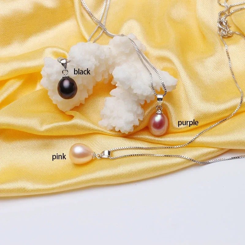 collier perle de culture noire