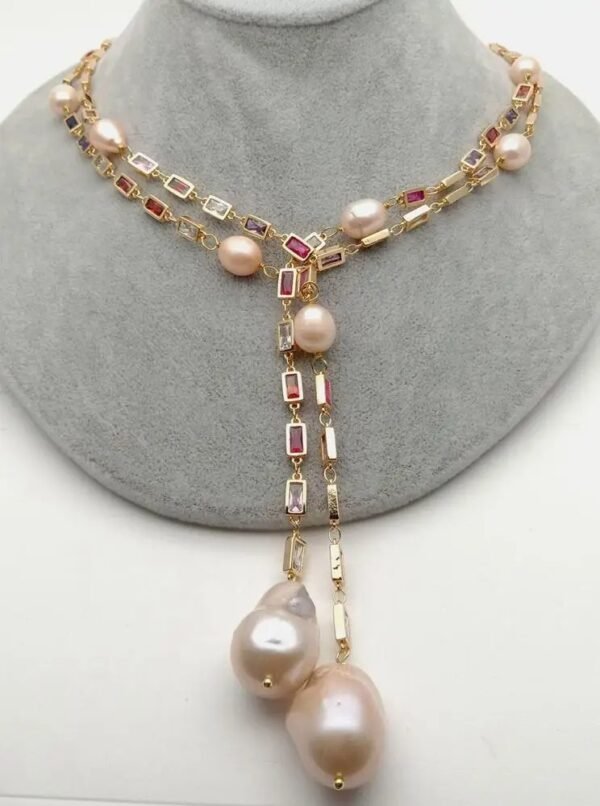 collier perles de culture ancien