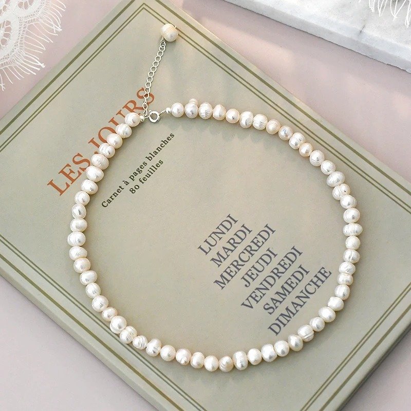 collier avec 1 perle de culture
