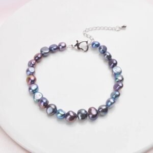bracelet perle de culture noire