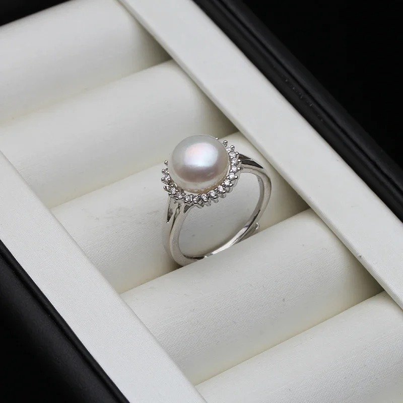 bague ancienne avec perle de culture