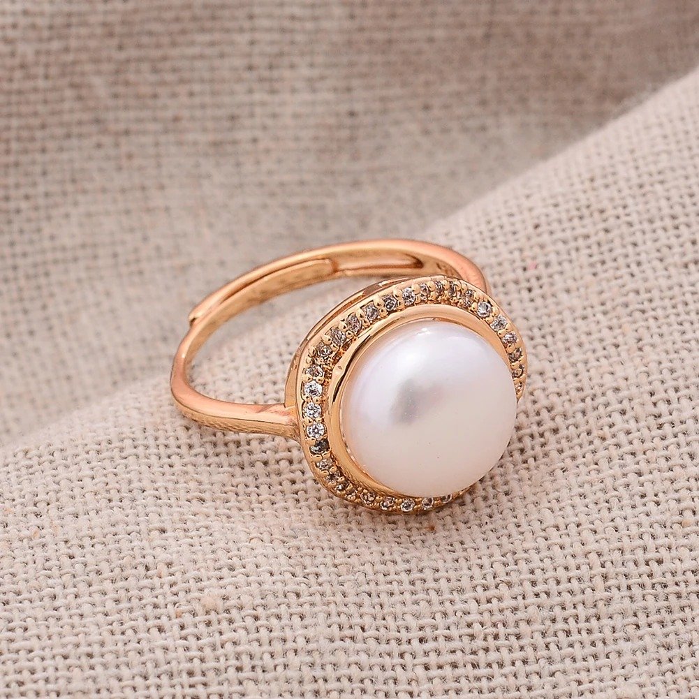 bague perle de culture pas cher