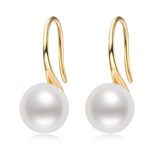 boucle d'oreille dormeuse perle de culture