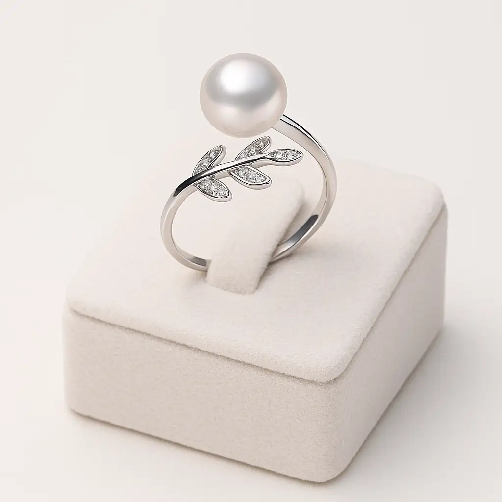 Bague pandora perle de culture – Image 2